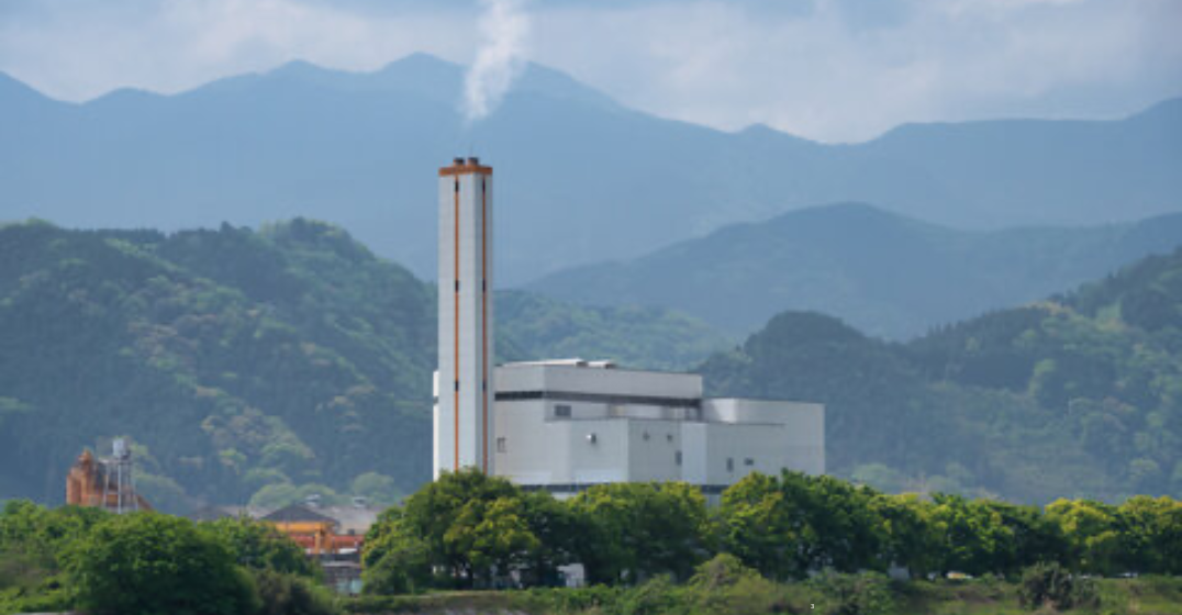 Temperature sensor for the stoker furnace