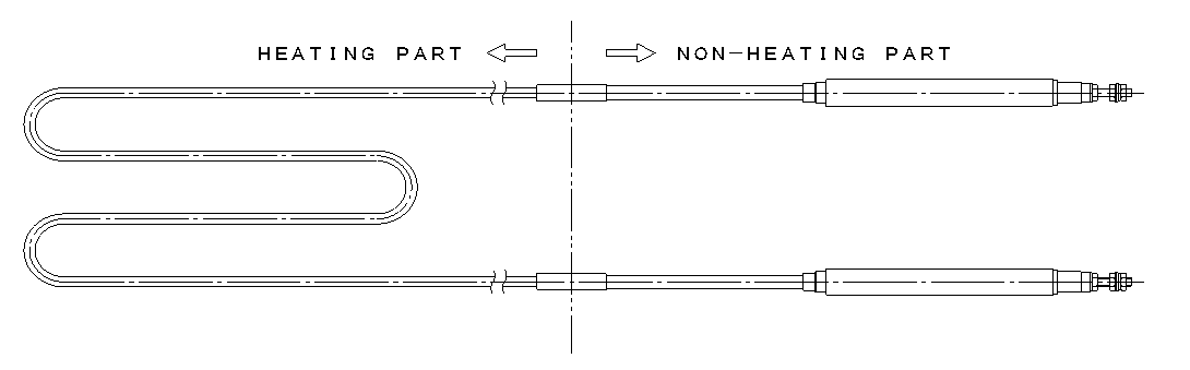 Heater for film forming equipment