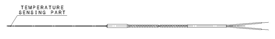 Temperature Sensor for Injection Molding Machine (Resin Mold for Mass Production)