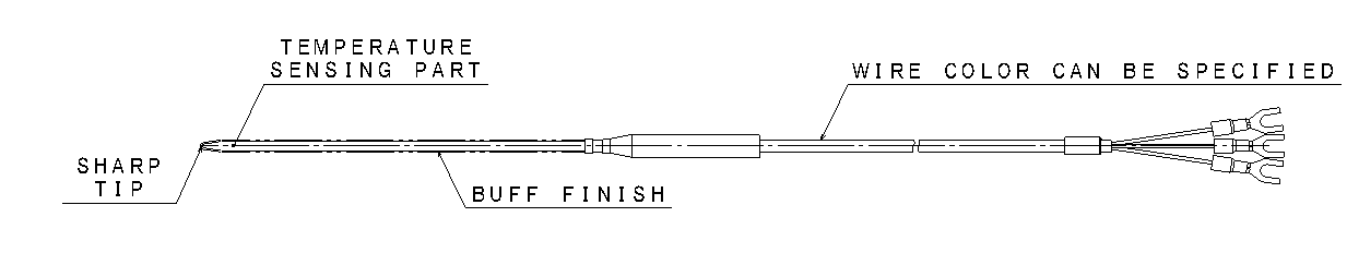 Temperature sensor for fresh produce