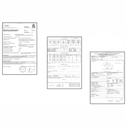 Each certified product related to welding procedure