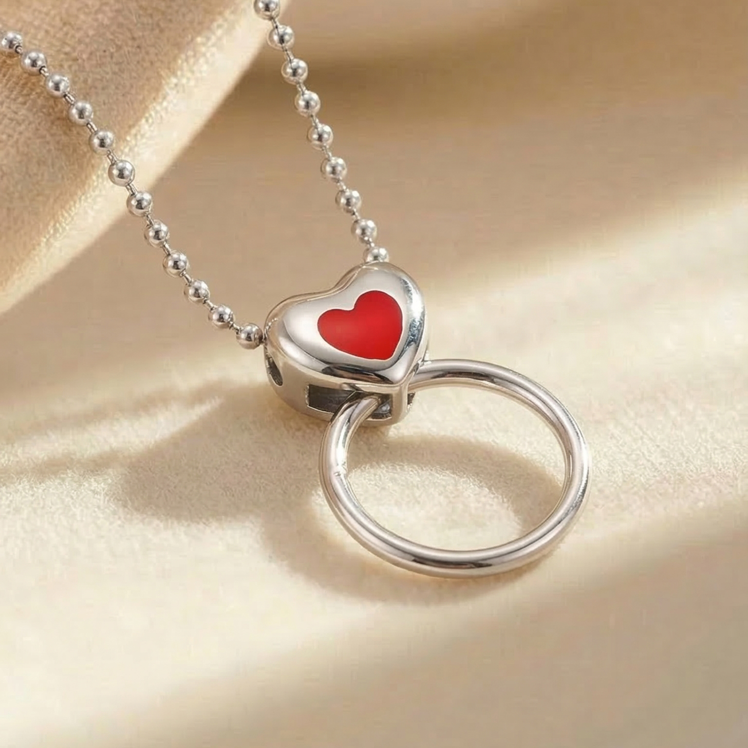 Mặt dây chuyền GF 14K thiết kế trái tim Amora BN JEWELRY