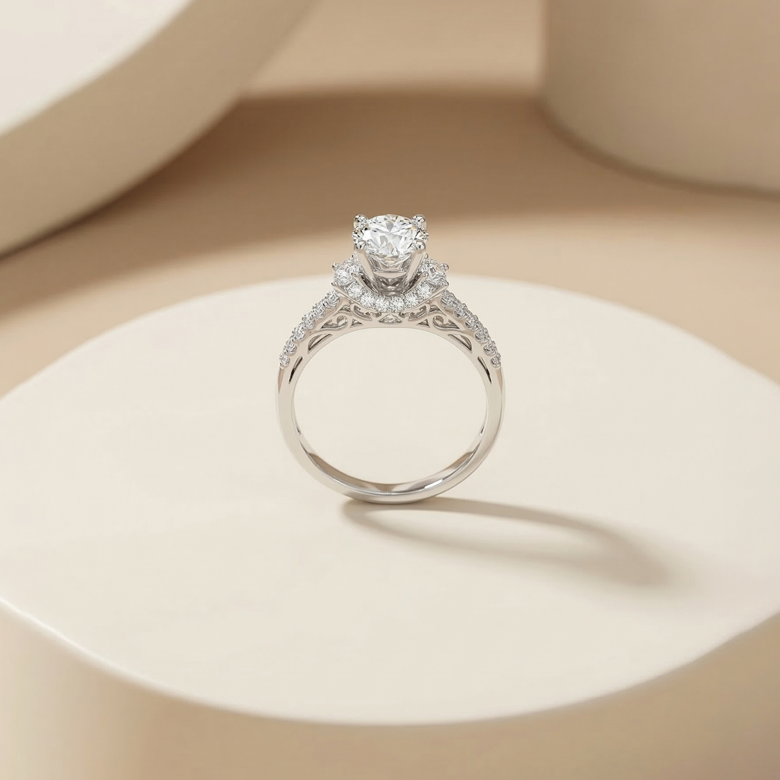 Nhẫn Platinum thiết kế Paswin BN JEWELRY | 6.0 ly