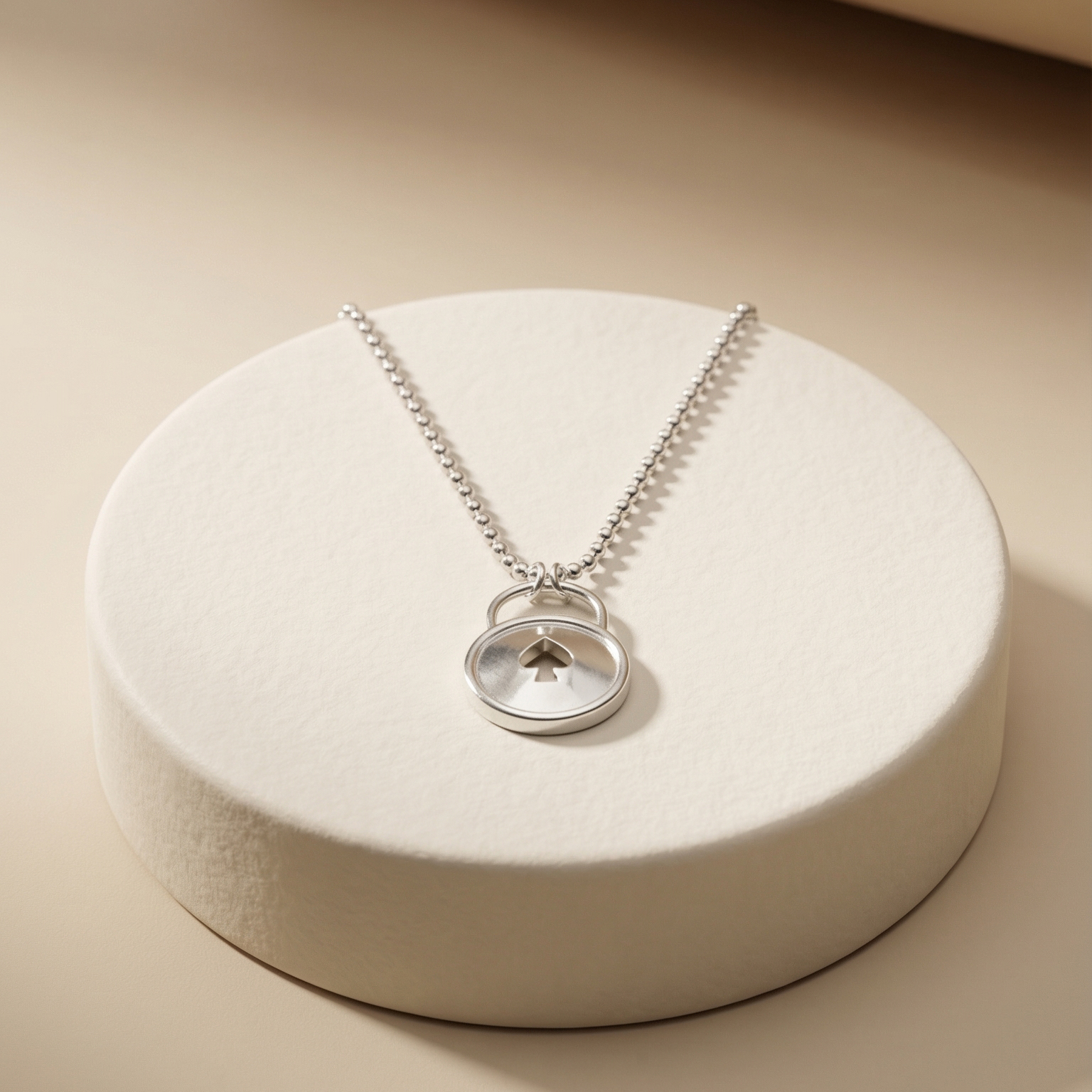 Dây chuyền GF 14K ball chain Eternal Lock  BN JEWELRY