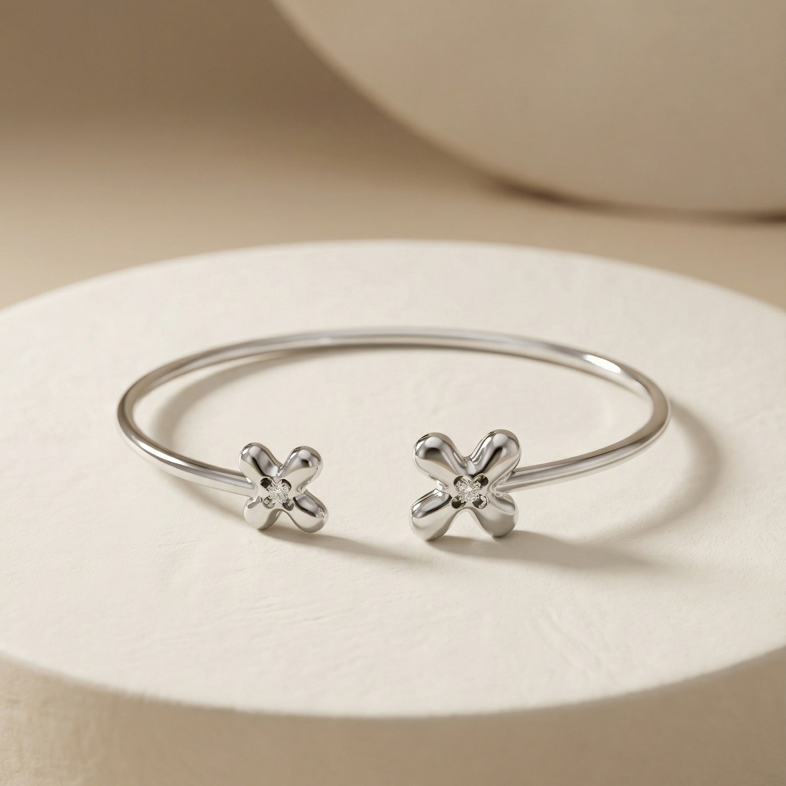 Vòng tay GF 14K Paperclip Lock & Heart BN JEWELRY