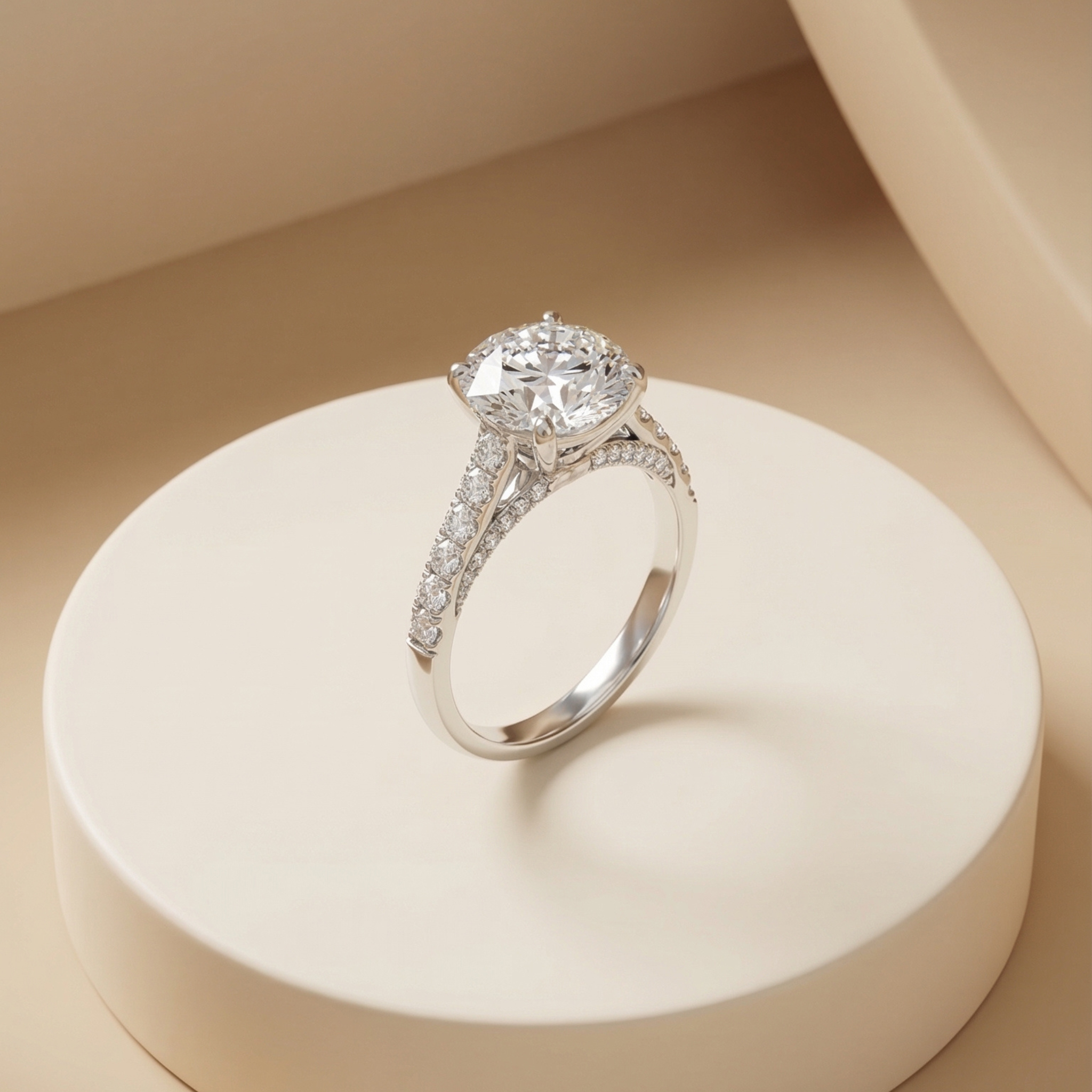 Nhẫn Platinum thiết kế Joy BN JEWELRY | 9.0 ly