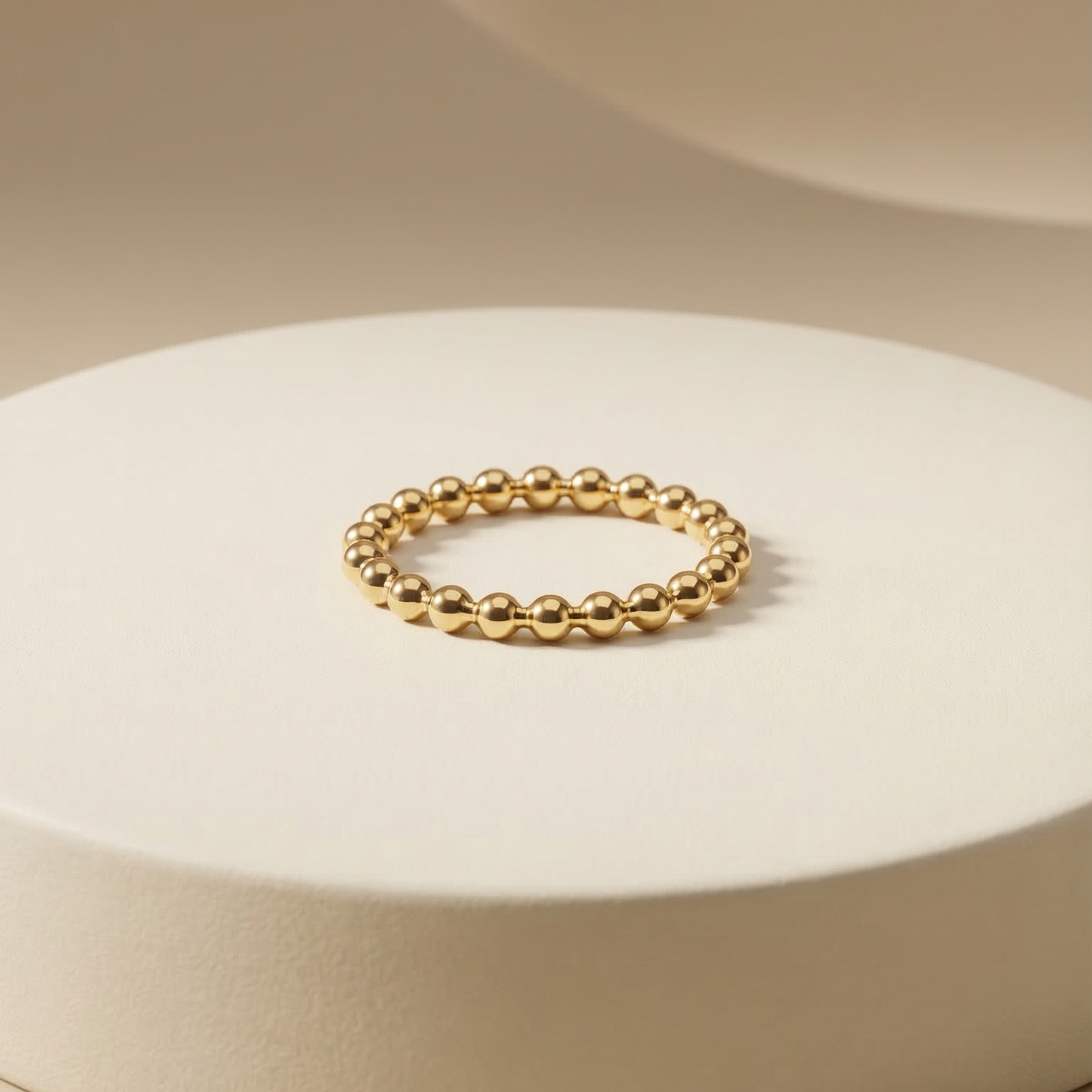 Nhẫn GF 14K thiết kế Mini Bead BN JEWELRY