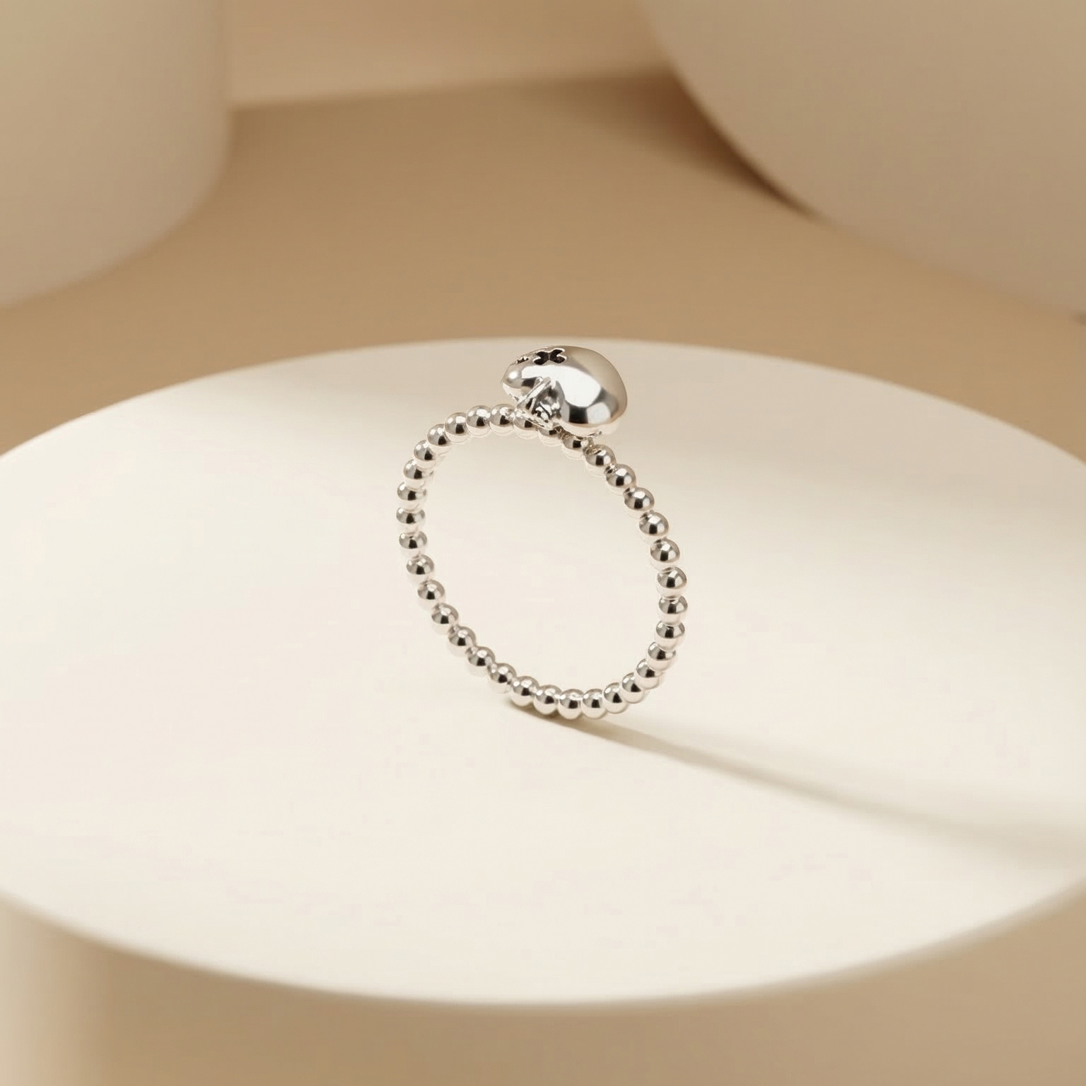 Nhẫn GF 14K thiết kế Mini Bead mặt trái tim Éternel BN JEWELRY