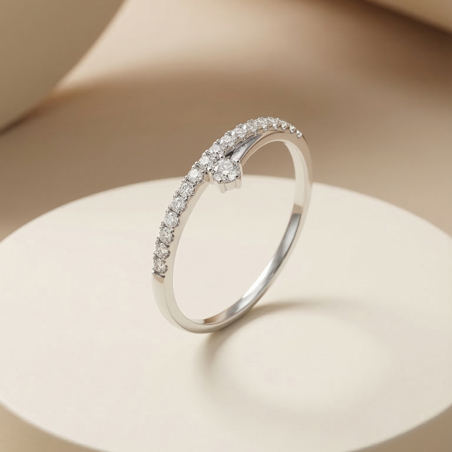 Nhẫn Platinum thiết kế Pierya BN JEWELRY