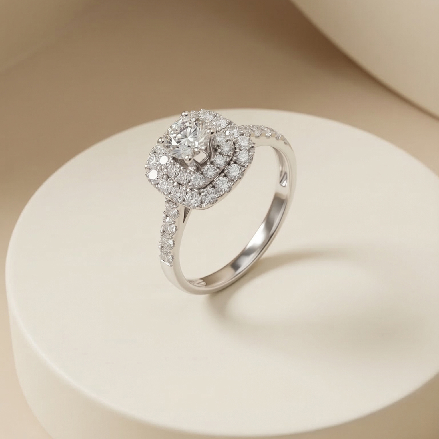 Nhẫn Platinum thiết kế Liorit BN JEWELRY | 5.0 ly