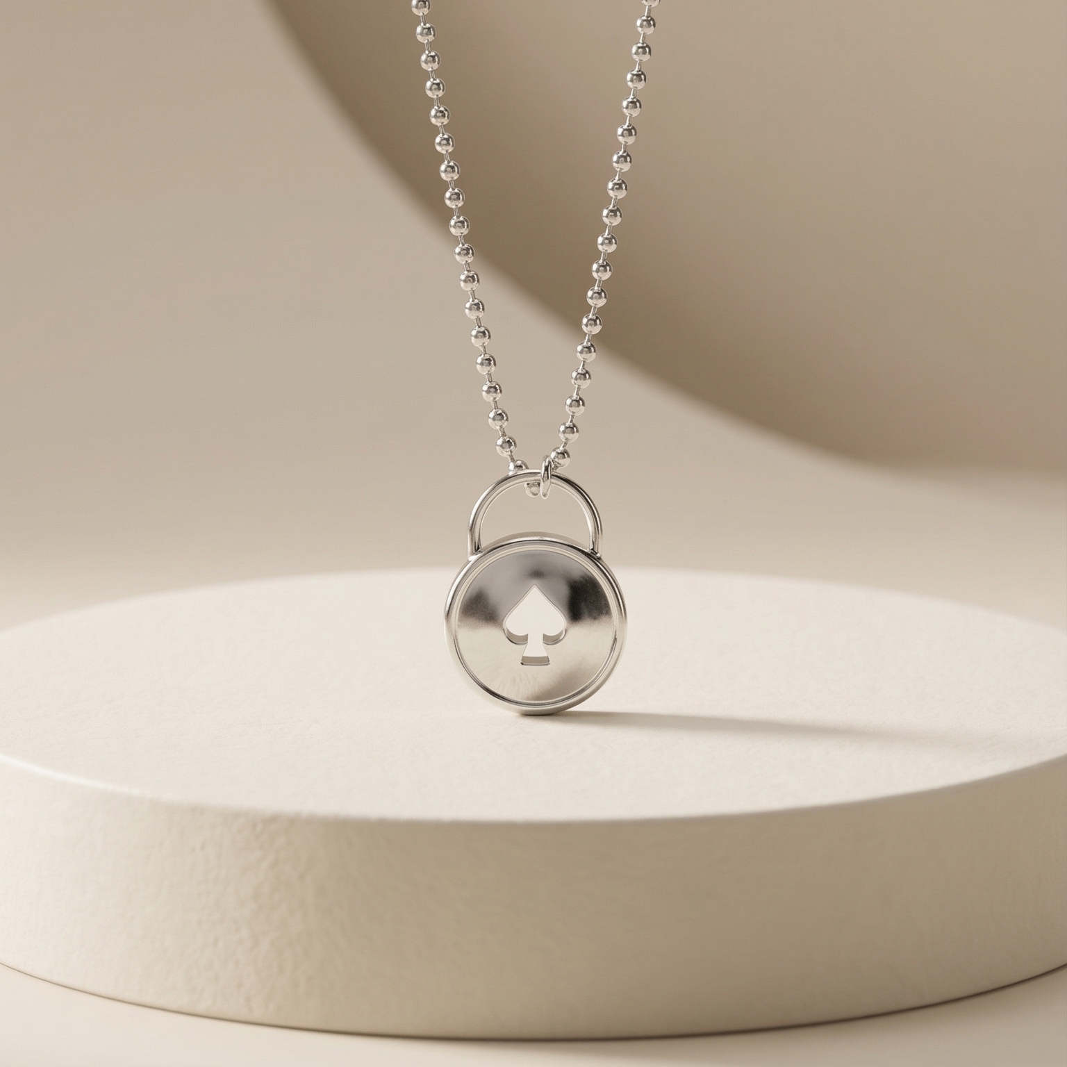 Dây chuyền GF 14K ball chain Eternal Lock  BN JEWELRY