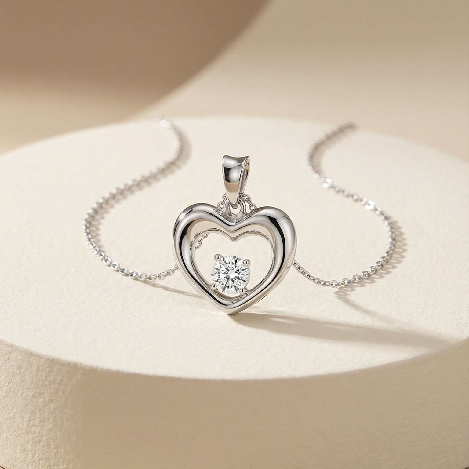 Mặt dây chuyền GF 14K thiết kế Trái tim vĩnh cửu BN JEWELRY