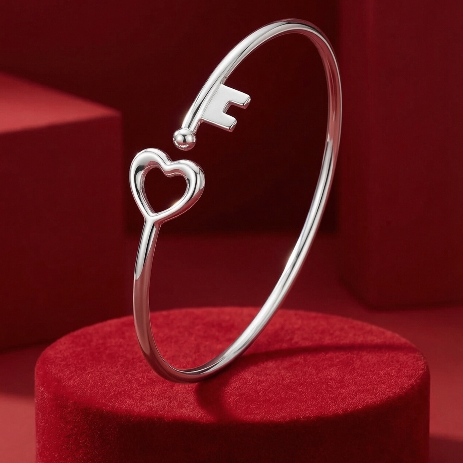 Vòng tay GF 14K thiết kế Lumi Heart BN JEWELRY