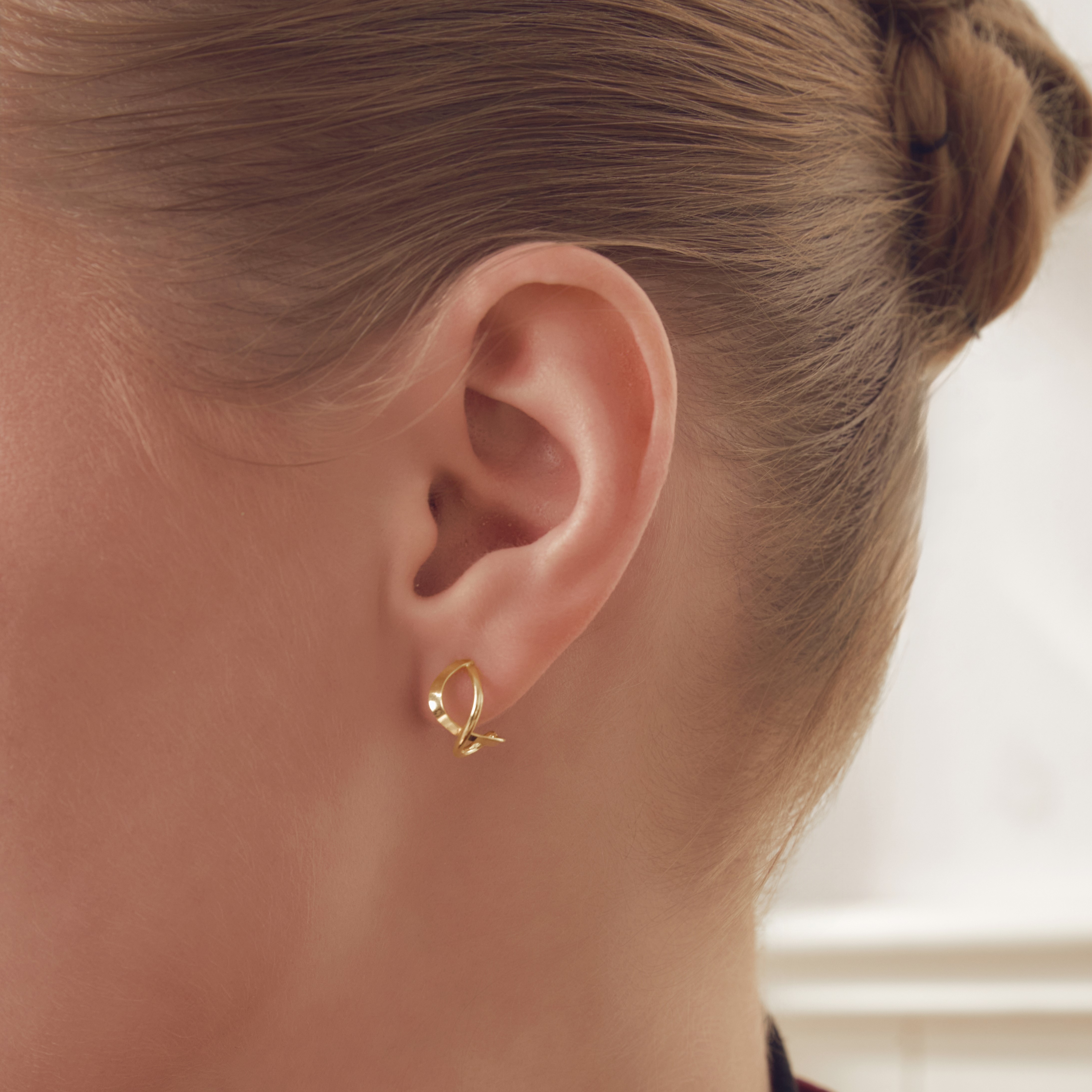 Bông tai thiết kế Duo Infinity BN JEWELRY
