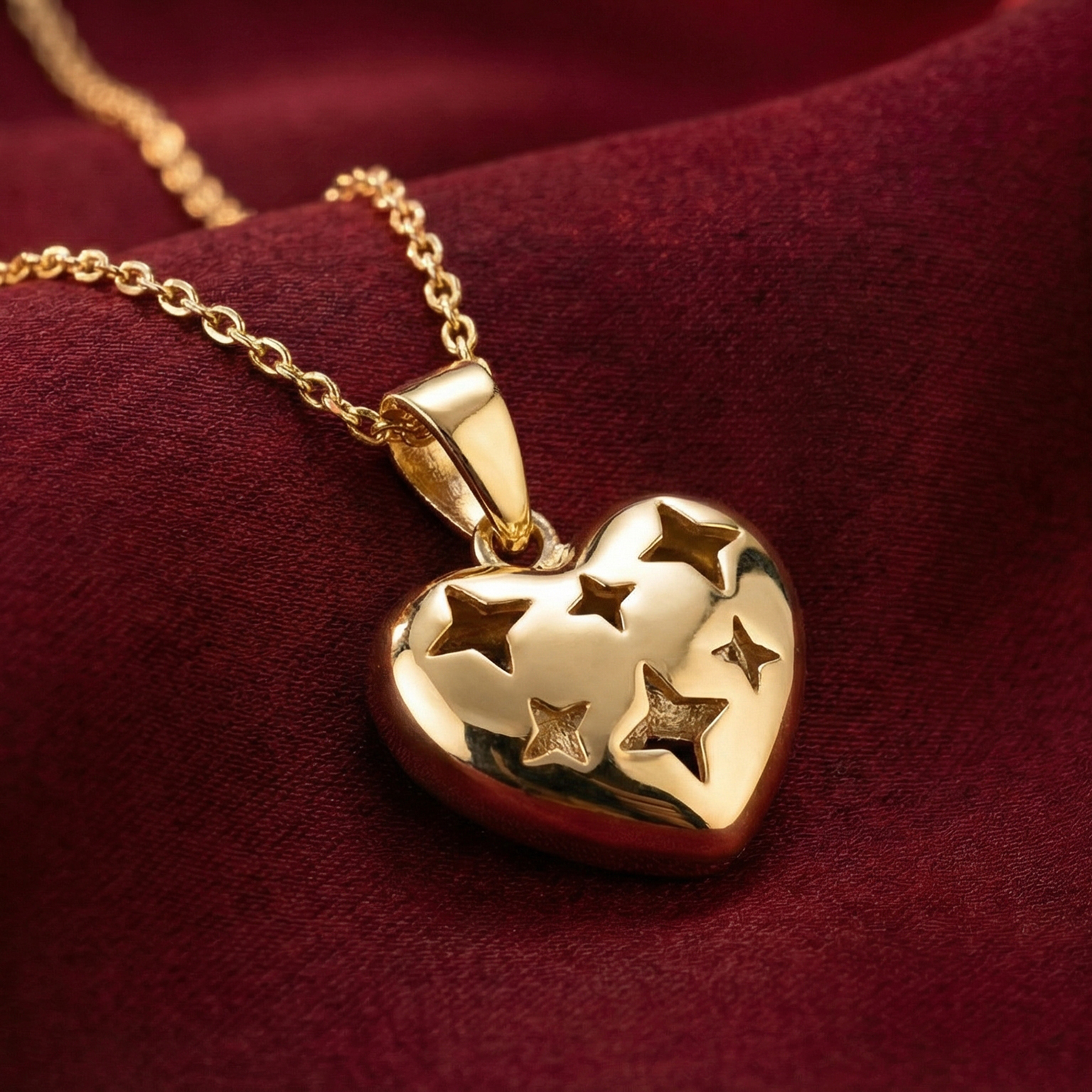 Mặt dây chuyền trái tim Starlink Heart BN JEWELRY