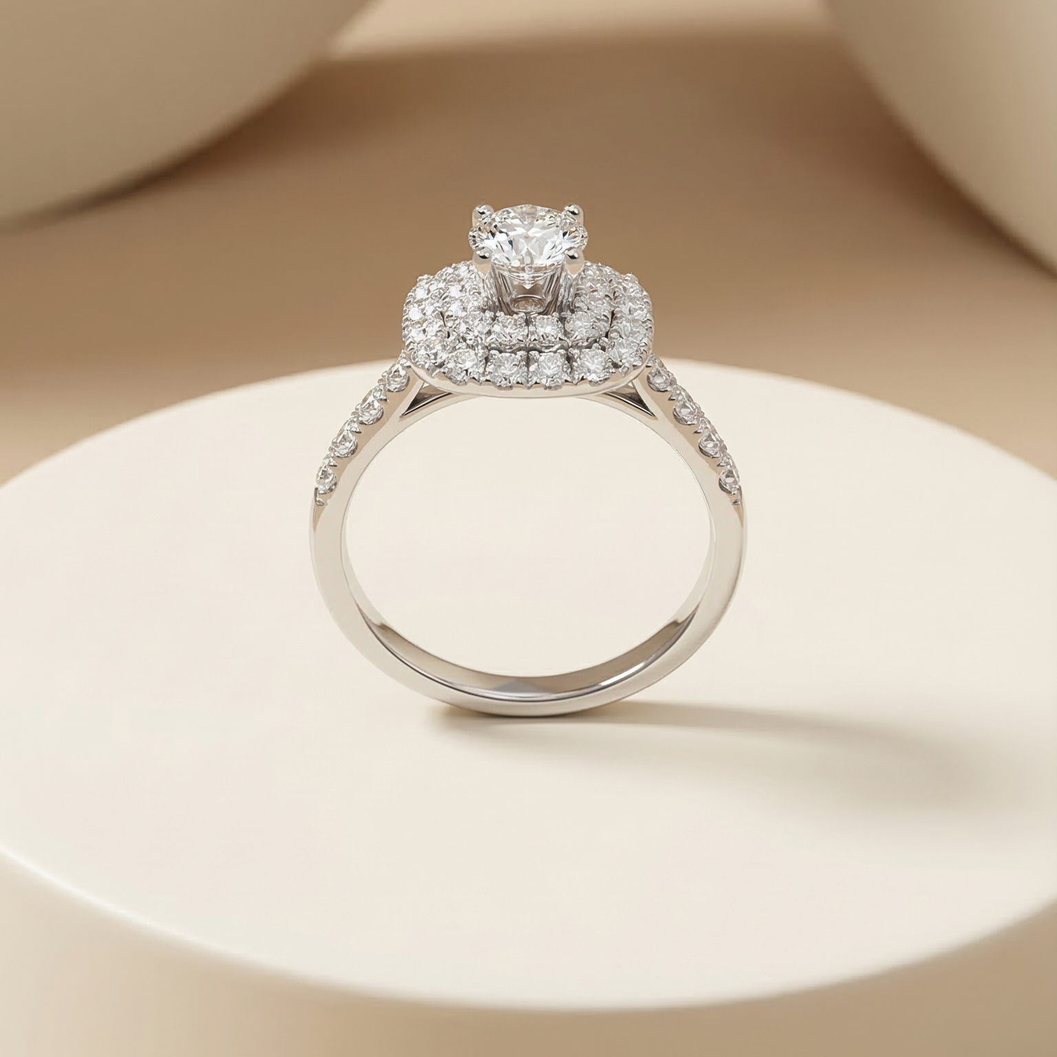 Nhẫn Platinum thiết kế Liorit BN JEWELRY | 5.0 ly