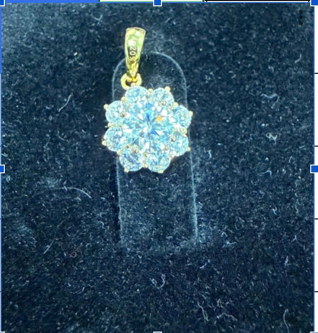 Mặt dây chuyền XX BN JEWELRY | MDY1483_Au20 (Công chế tác hoàn thiện)~0.1 chỉ