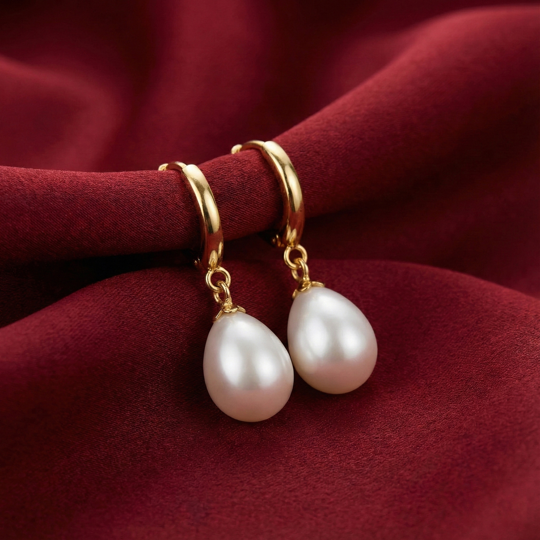 Bông tai đính ngọc trai BN JEWELRY