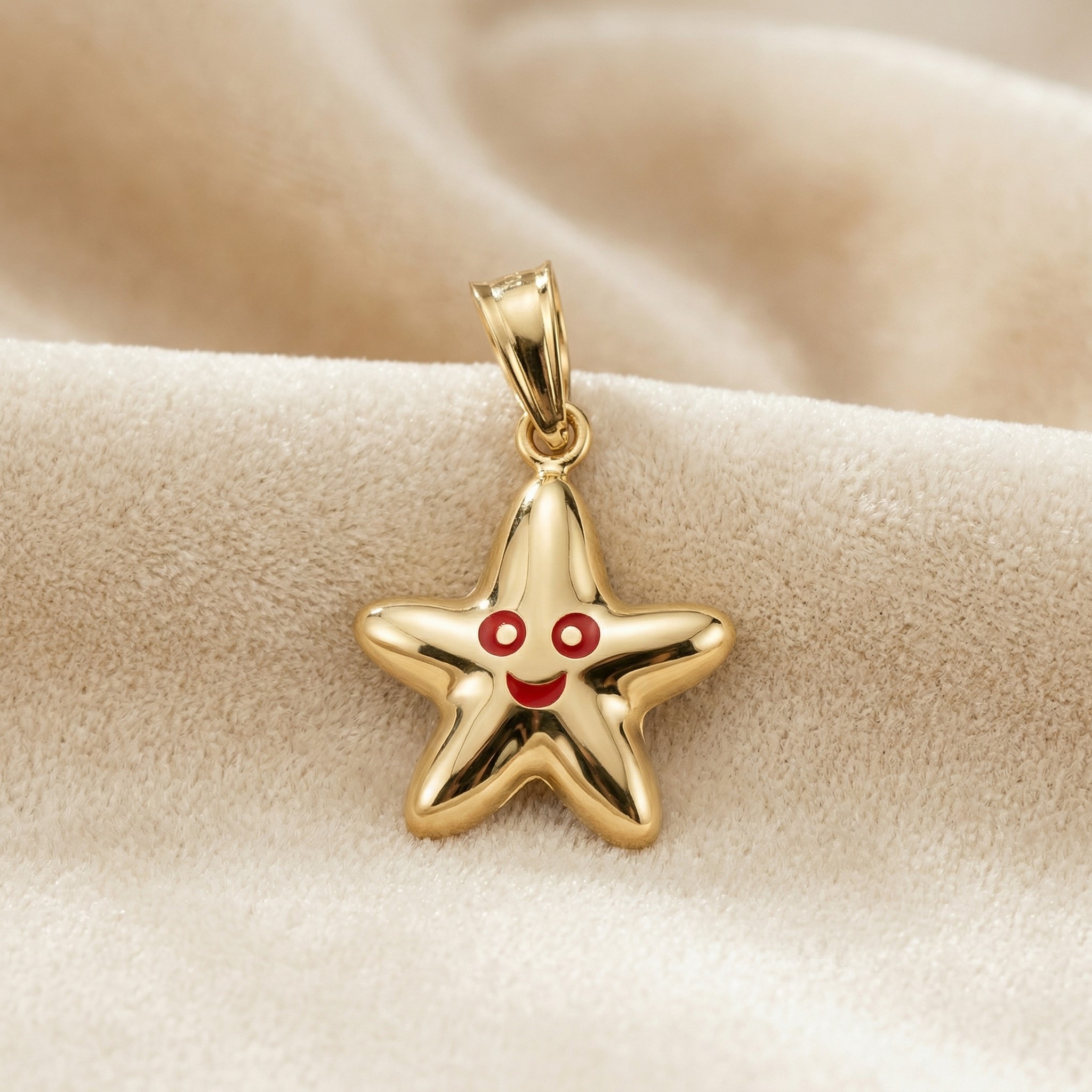 Mặt dây chuyền GF 14K thiết kế hình sao biển Smile BN JEWELRY _ MDY1594_E