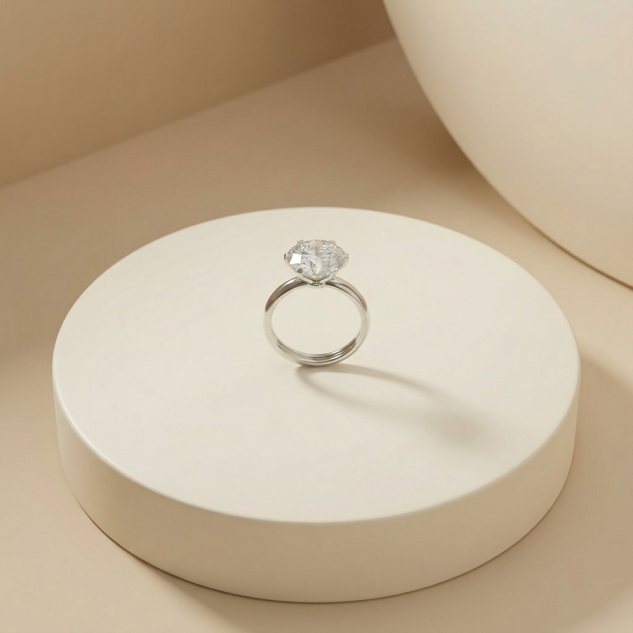 Nhẫn Gold Filled 14K 1/20 Solitaire classic đính đá moissanite BN JEWELRY | đá 12.0 li - NGY1845_E