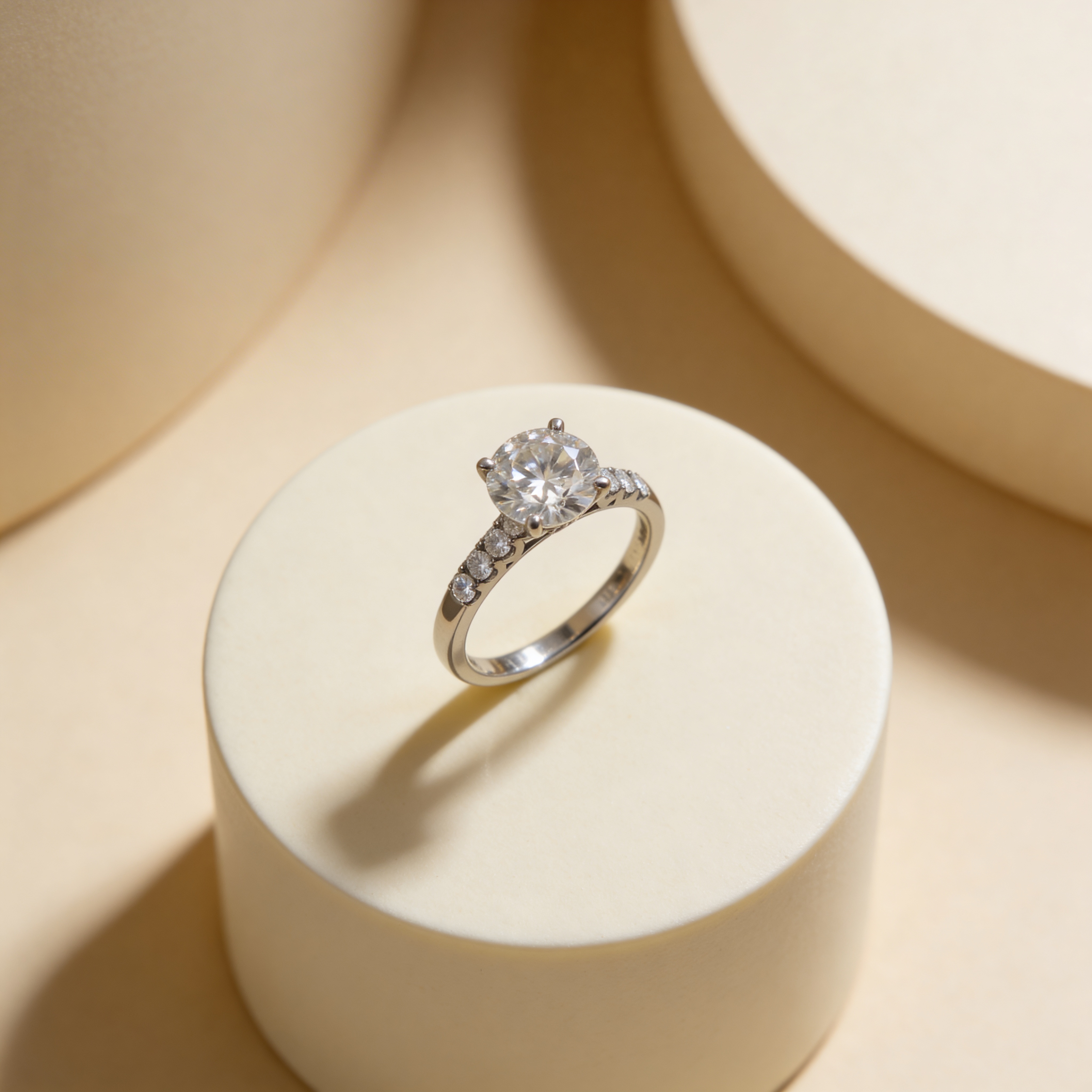 Nhẫn Platinum thiết kế Pave Mannas BN JEWELRY | 8.0 ly