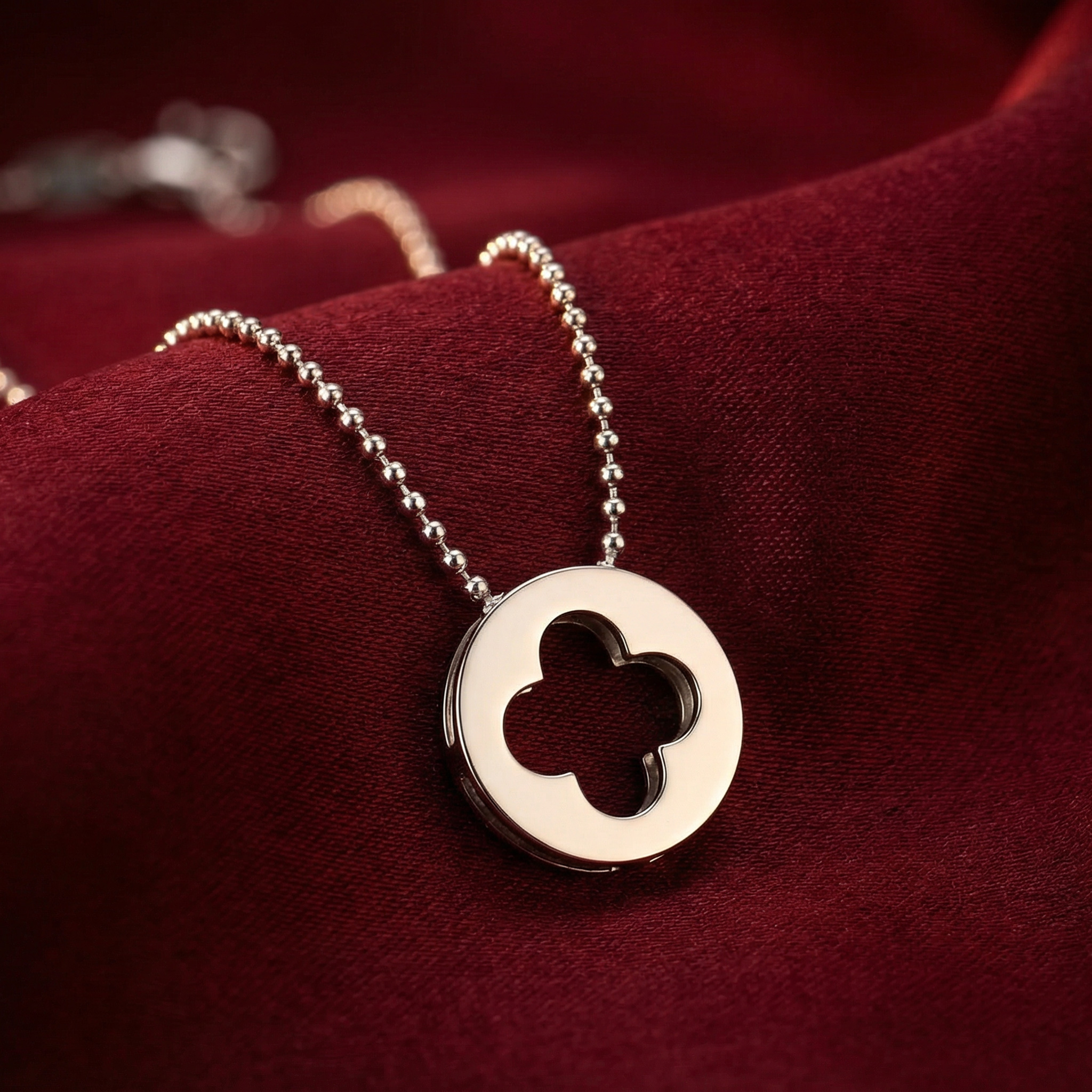 Dây chuyền mắt bi The Hollow Clover BN JEWELRY