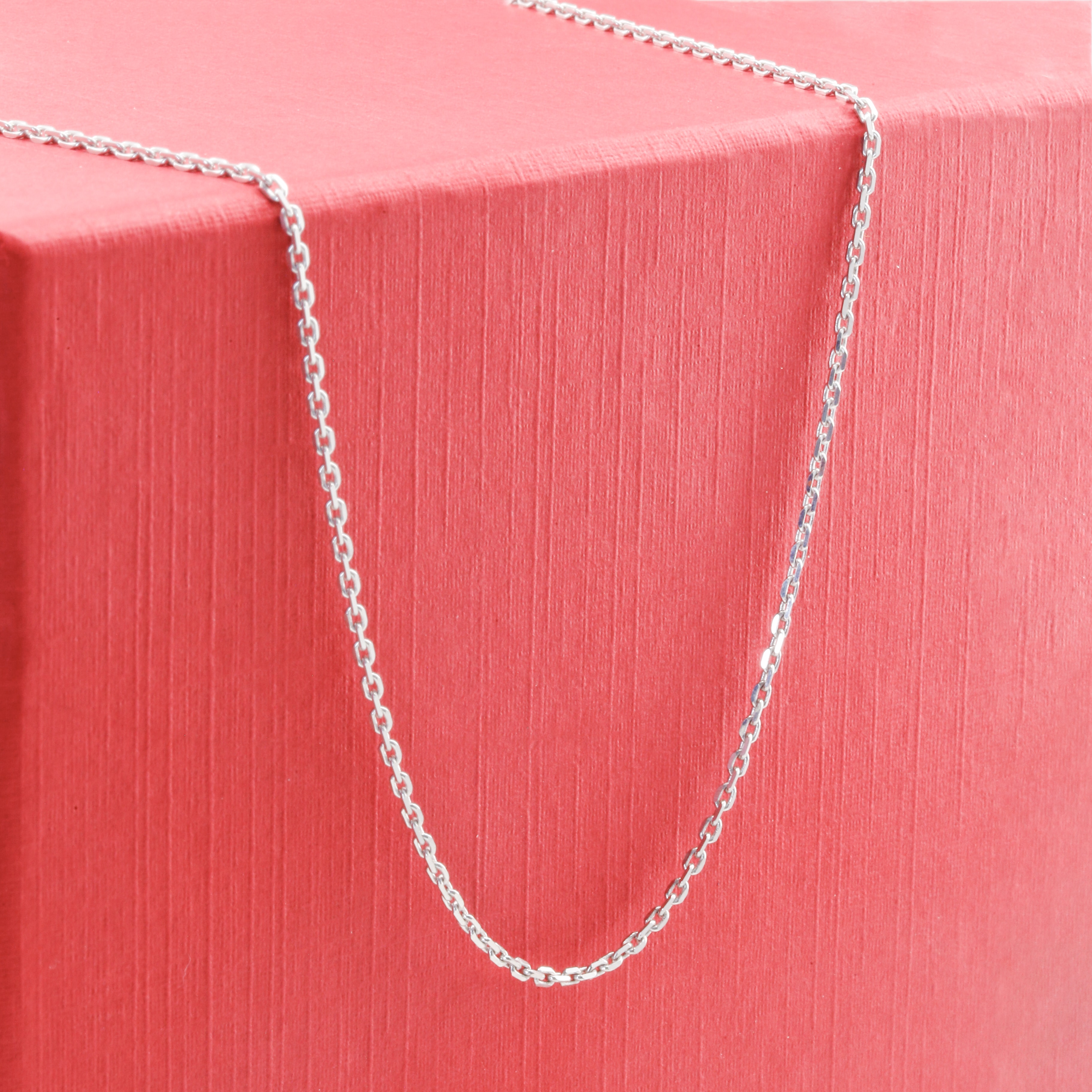 Dây chuyền Bạch kim Platinum 10% mắt khế mini BN JEWELRY | bản 4 zem - FK40C_HQ_PT