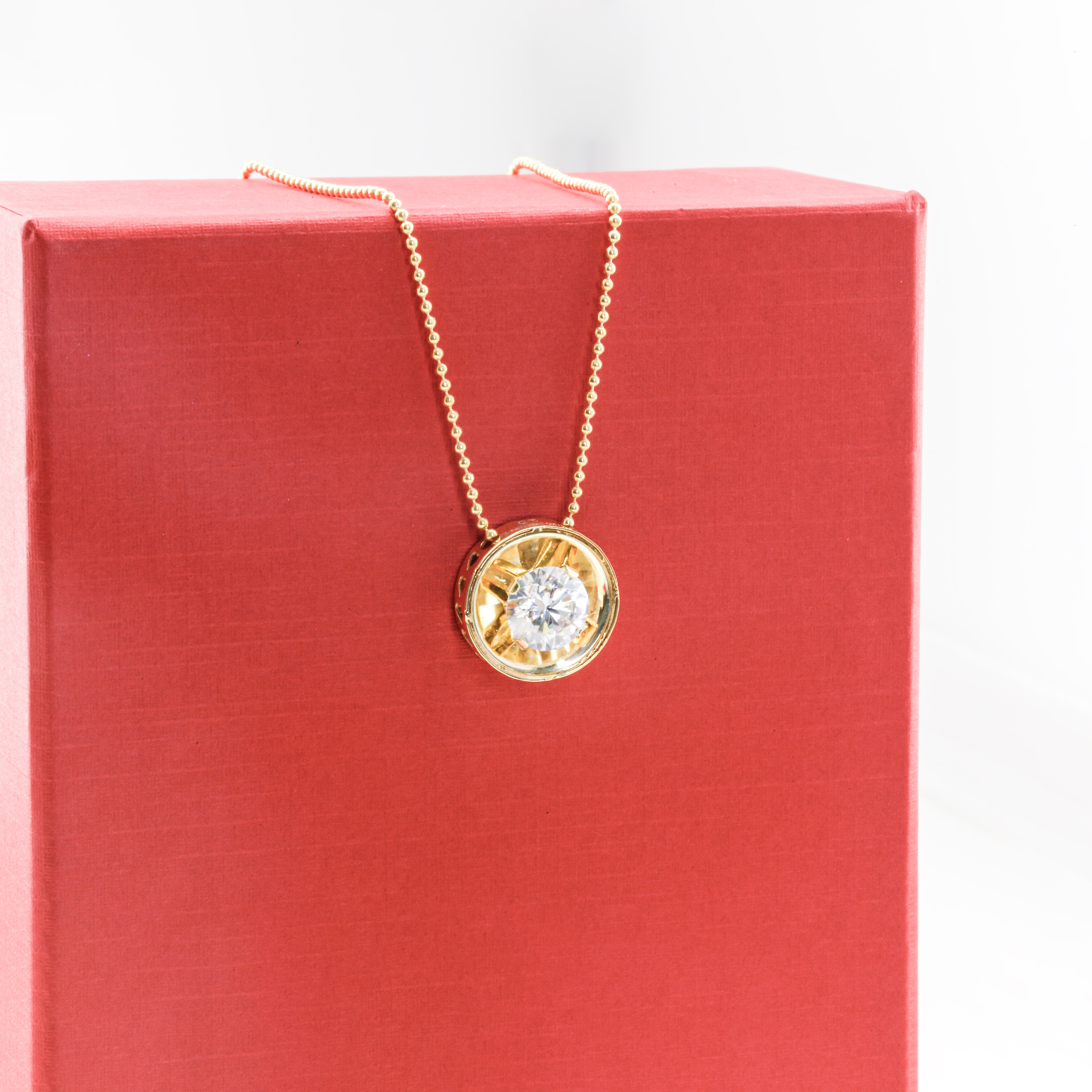 Dây chuyền Gold Filled 14K 1/20 giọt nắng vĩnh cửu BN JEWELRY - DKY2681_E