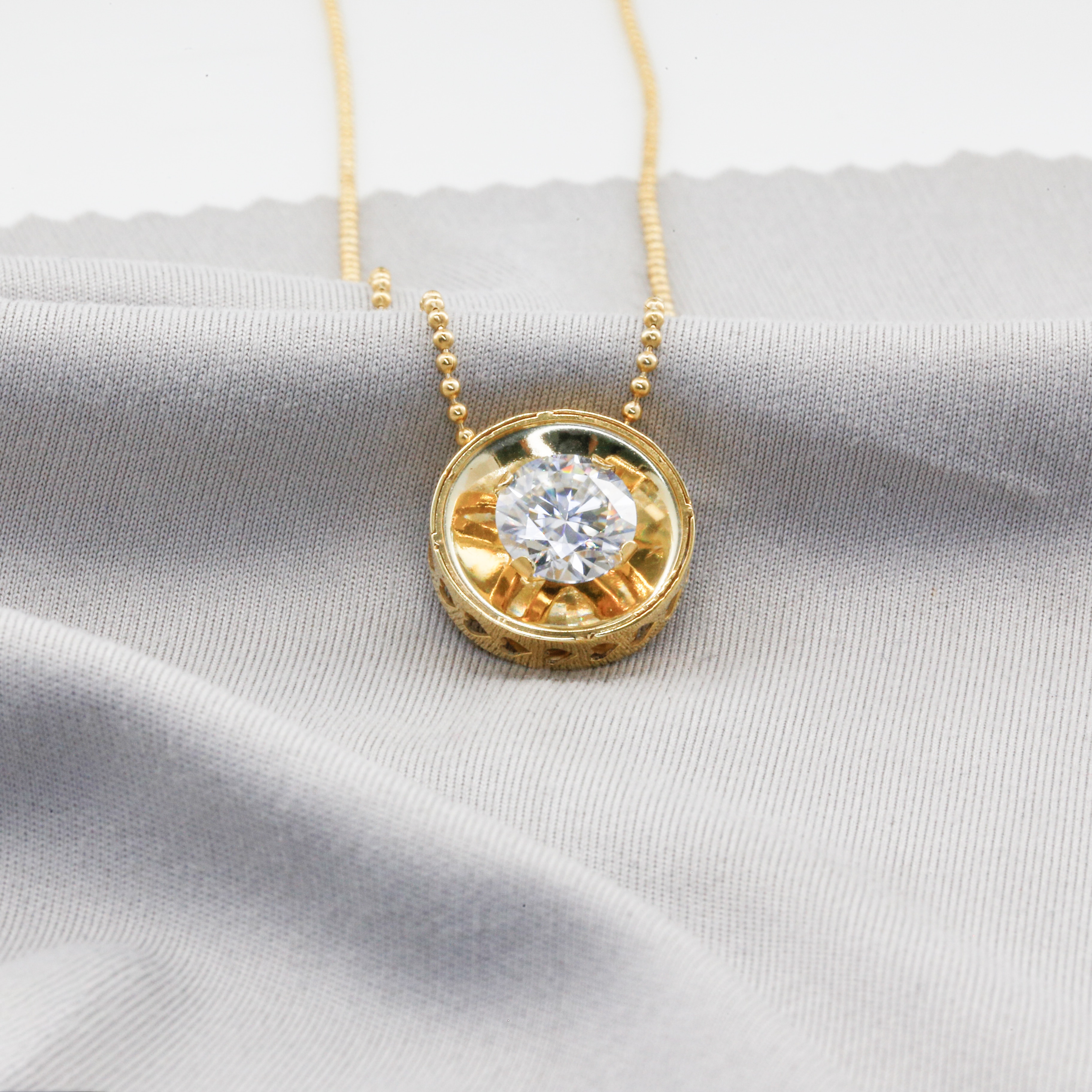 Dây chuyền Gold Filled 14K 1/20 giọt nắng vĩnh cửu BN JEWELRY - DKY2681_E