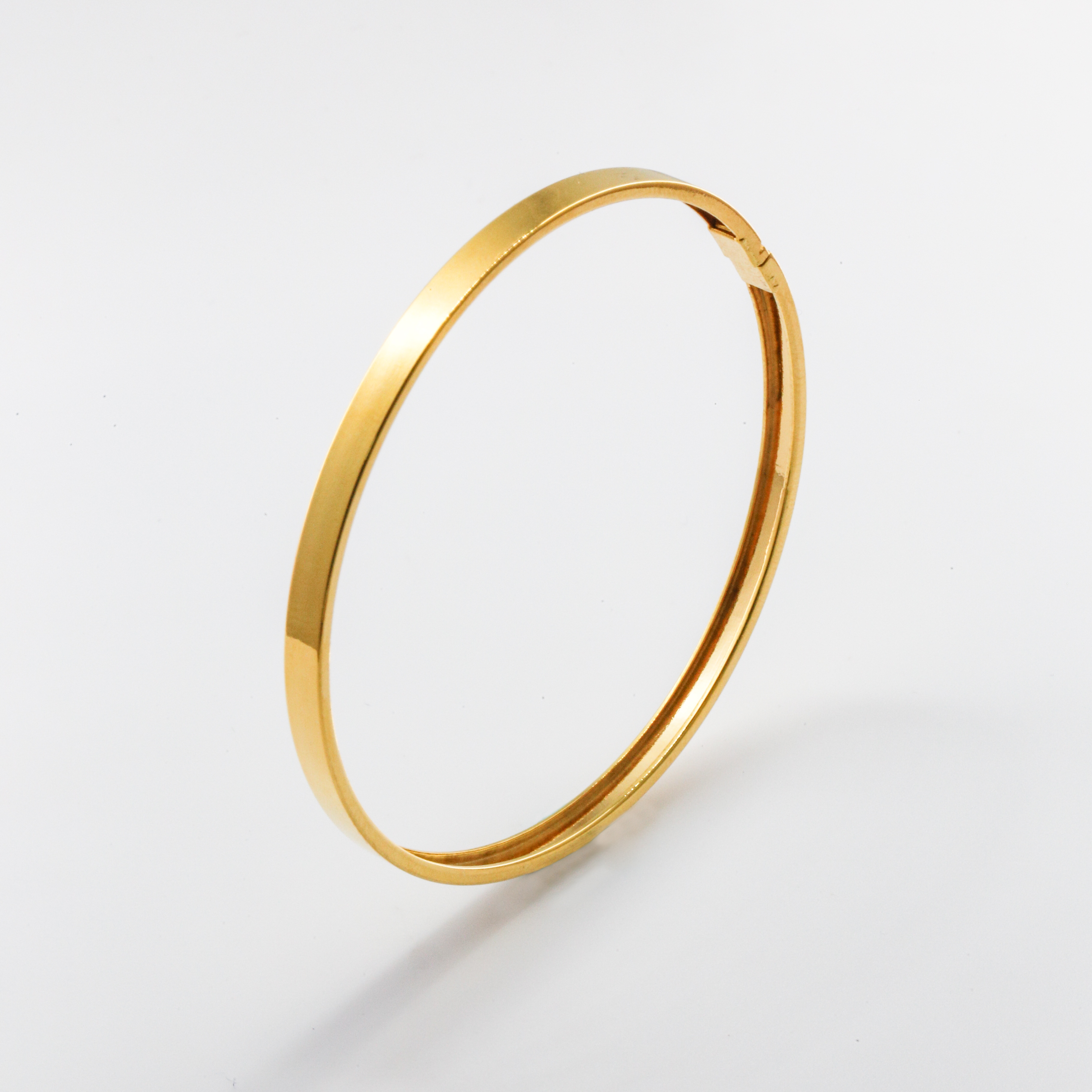 Vòng tay Gold Filled 14K 1/20 thiết kế vuông trơn BN JEWELRY - VKY1878_E