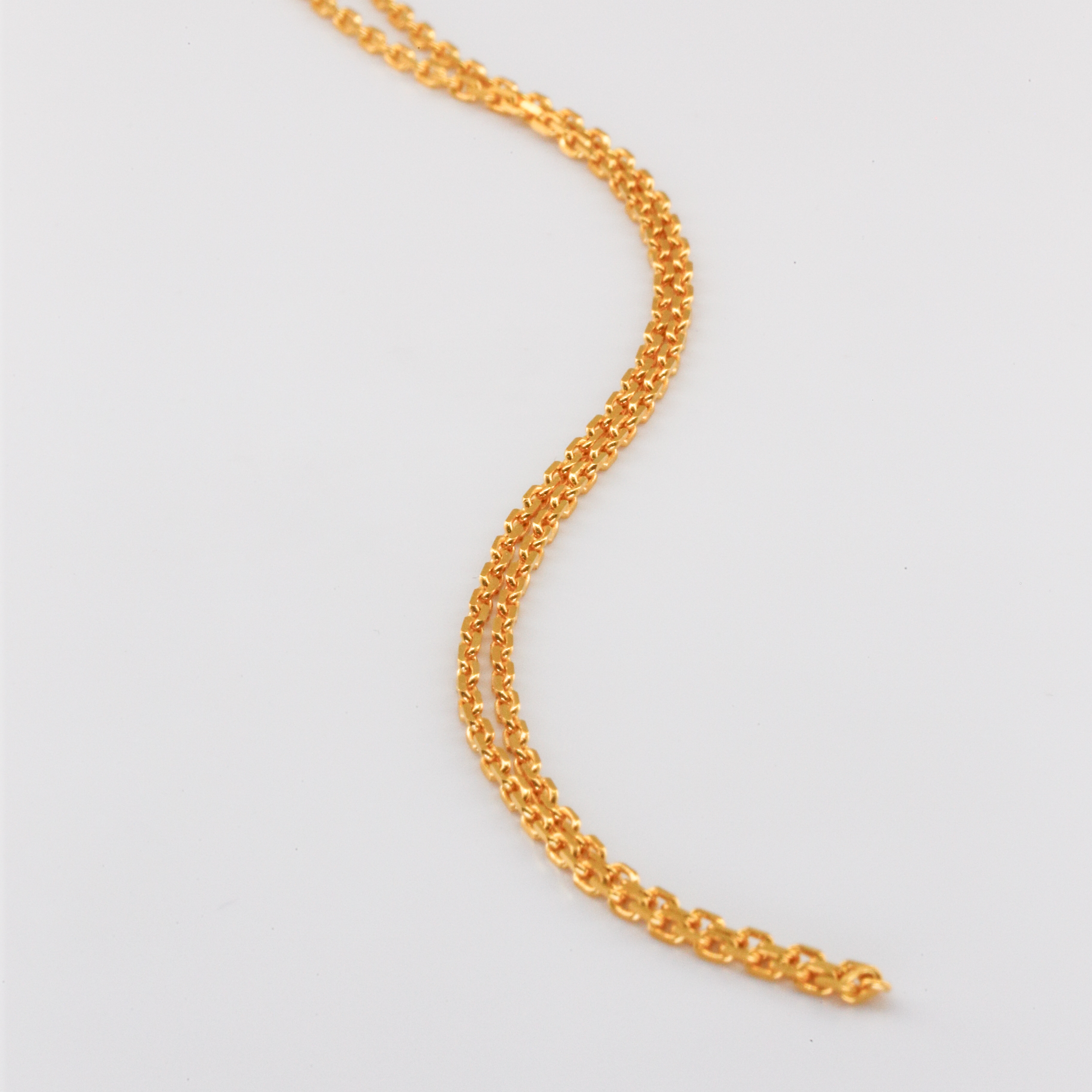 Dây chuyền Bạch kim Platinum 7% mắt khế mini BN JEWELRY | bản 5 zem - FK50C_HQ_PT