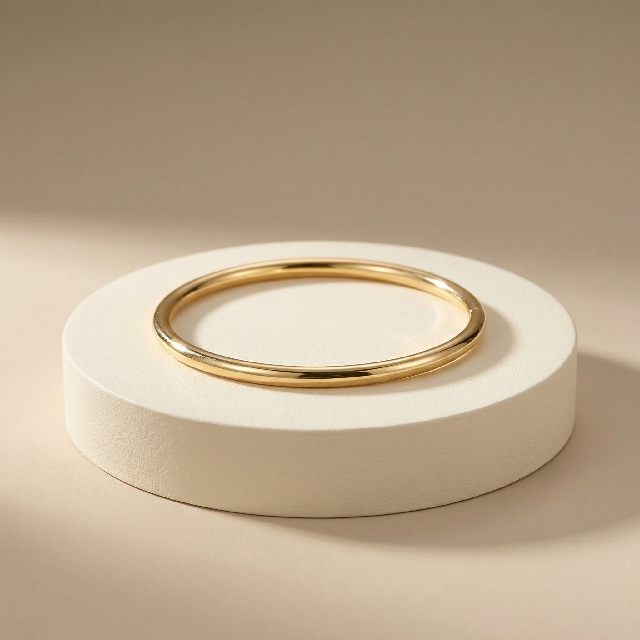 Vòng tay Gold Filled 14K 5% thiết kế trơn BN JEWELRY - VKY1867_E