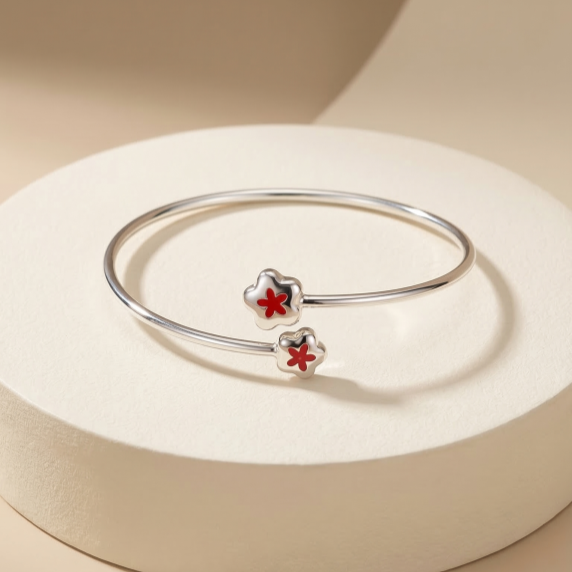 Vòng tay GF 14K thiết kế xoắn vòng Bloomy BN JEWELRY