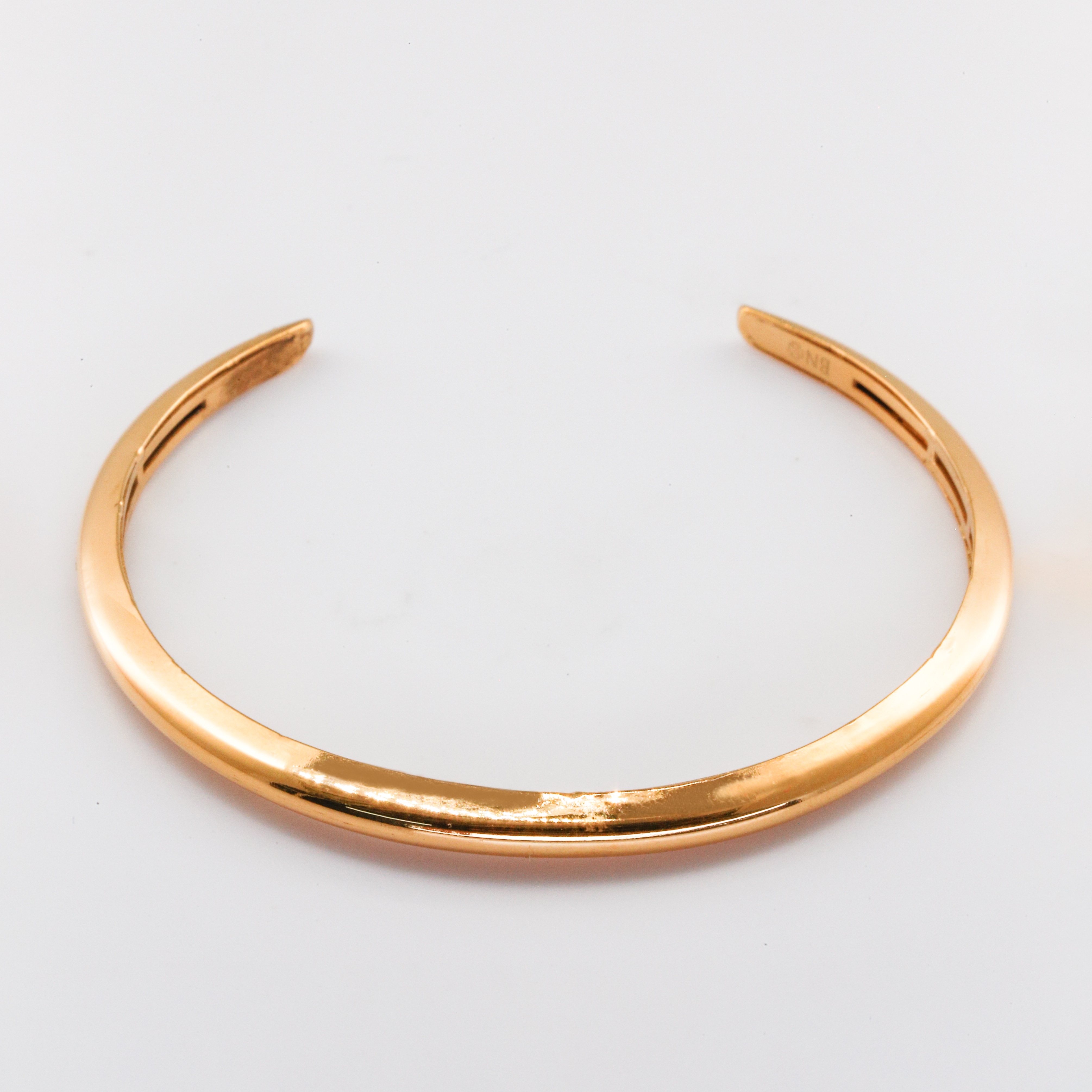 Vòng tay Gold Filled 14K 1/20 thiết kế hở bán nguyệt BN JEWELRY - VKY1873_EPT