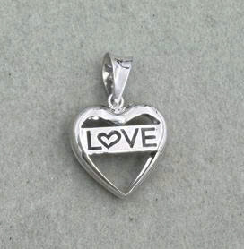 Mặt dây chuyền trái tim Heart Love BN JEWELRY - MDY1570_E