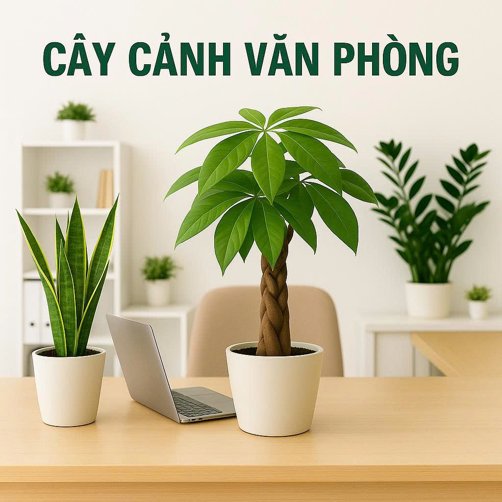 Top 3 Cây Cảnh Văn Phòng Hút Tài Lộc – Thanh Lọc Không Khí – Tăng Năng Suất Làm Việc