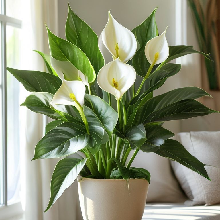 Cây Lan Ý (Peace Lily): Biểu Tượng Của Tài Lộc, Bình An và Thanh Lọc Không Gian Sống