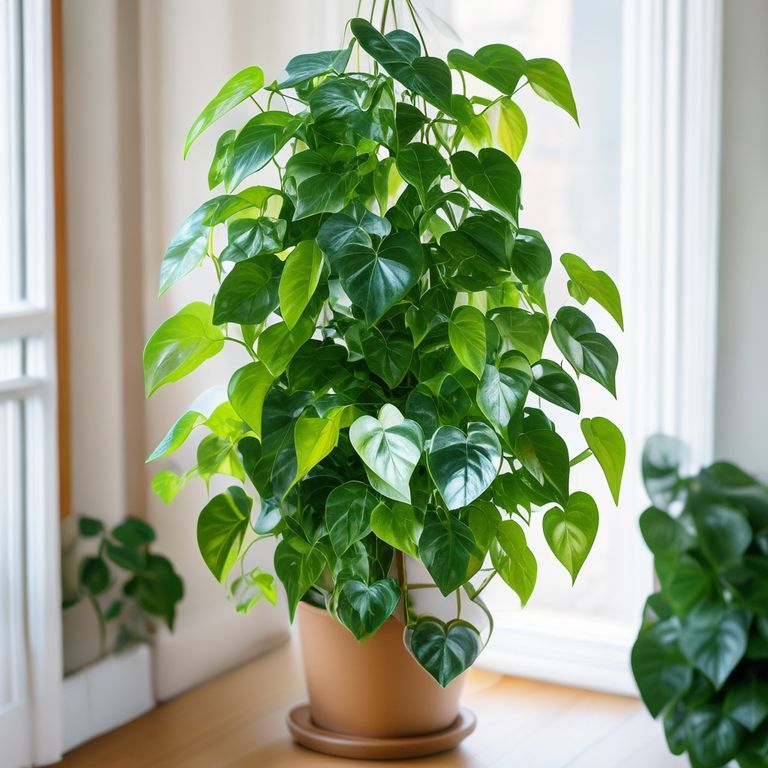 Trầu Bà Treo: Cây Cảnh Vạn Năng Hút Tài Lộc, Thanh Lọc Không Khí & Nâng Tầm Phong Thủy Ngôi Nhà Bạn