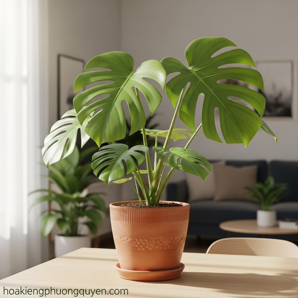 Chăm Sóc Cây Trầu Bà Chân Vịt (Monstera Deliciosa): Cẩm Nang Hỏi Đáp Toàn Diện Từ Chuyên Gia
