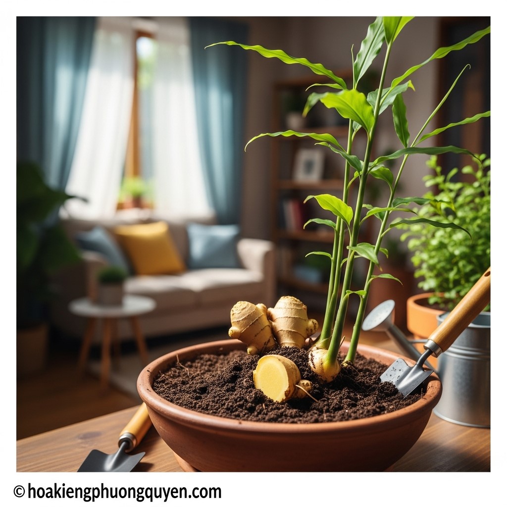 Kỹ Thuật Trồng Gừng Tại Nhà: Bí Quyết Đạt Năng Suất Cao và Dược Tính Vượt Trội