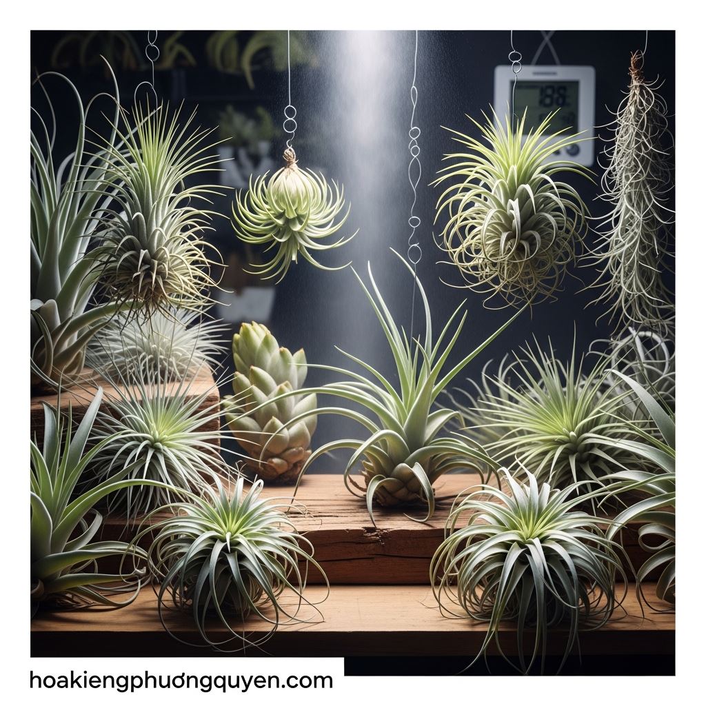Tillandsia: Kỹ Thuật Trồng Và Chăm Sóc Cây Cảnh Không Khí Trong Môi Trường Kiểm Soát
