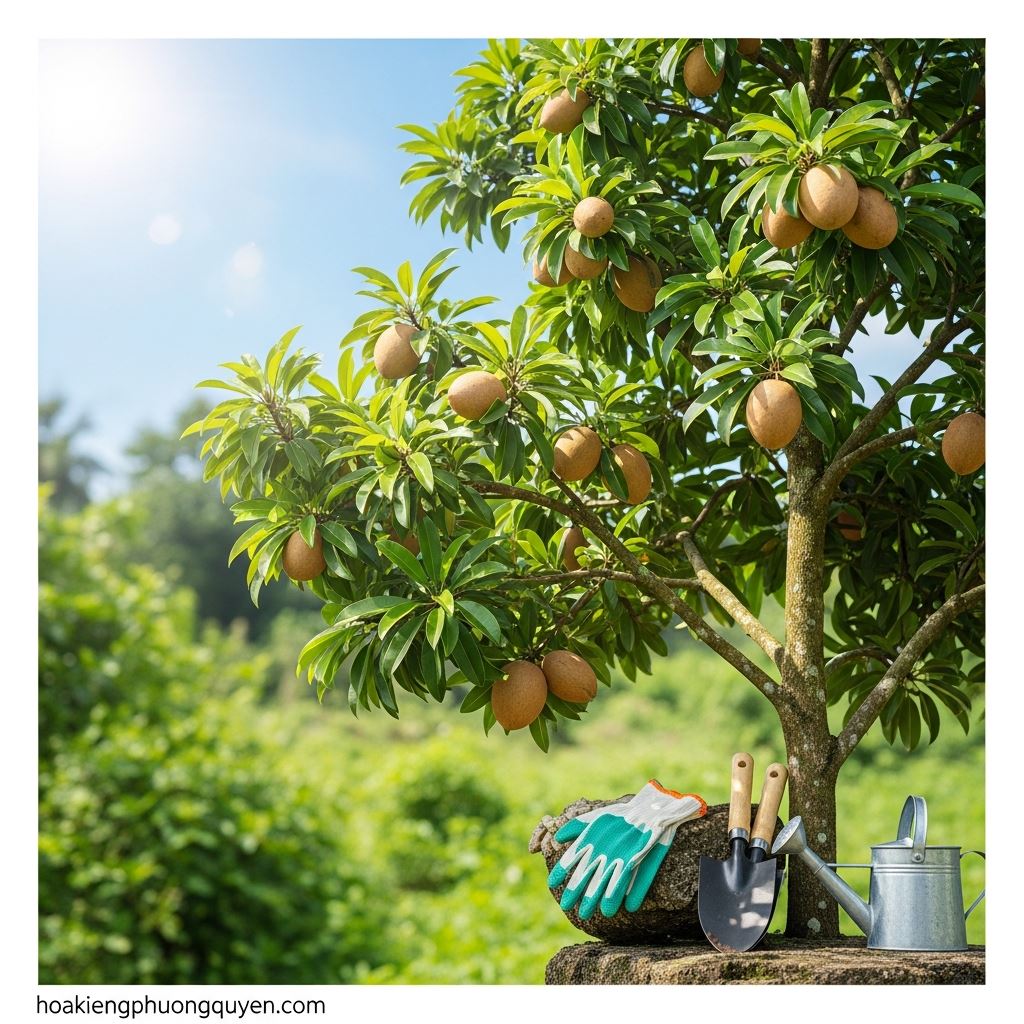 Hướng Dẫn Chuyên Sâu Trồng Và Chăm Sóc Cây Hồng Xiêm (Sapodilla): Tối Ưu Năng Suất và Chất Lượng