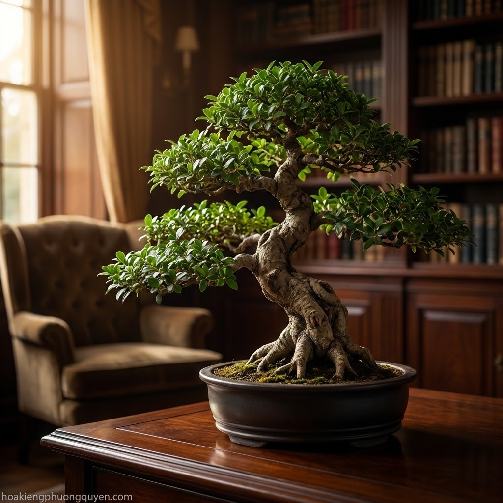 cây sanh bonsai