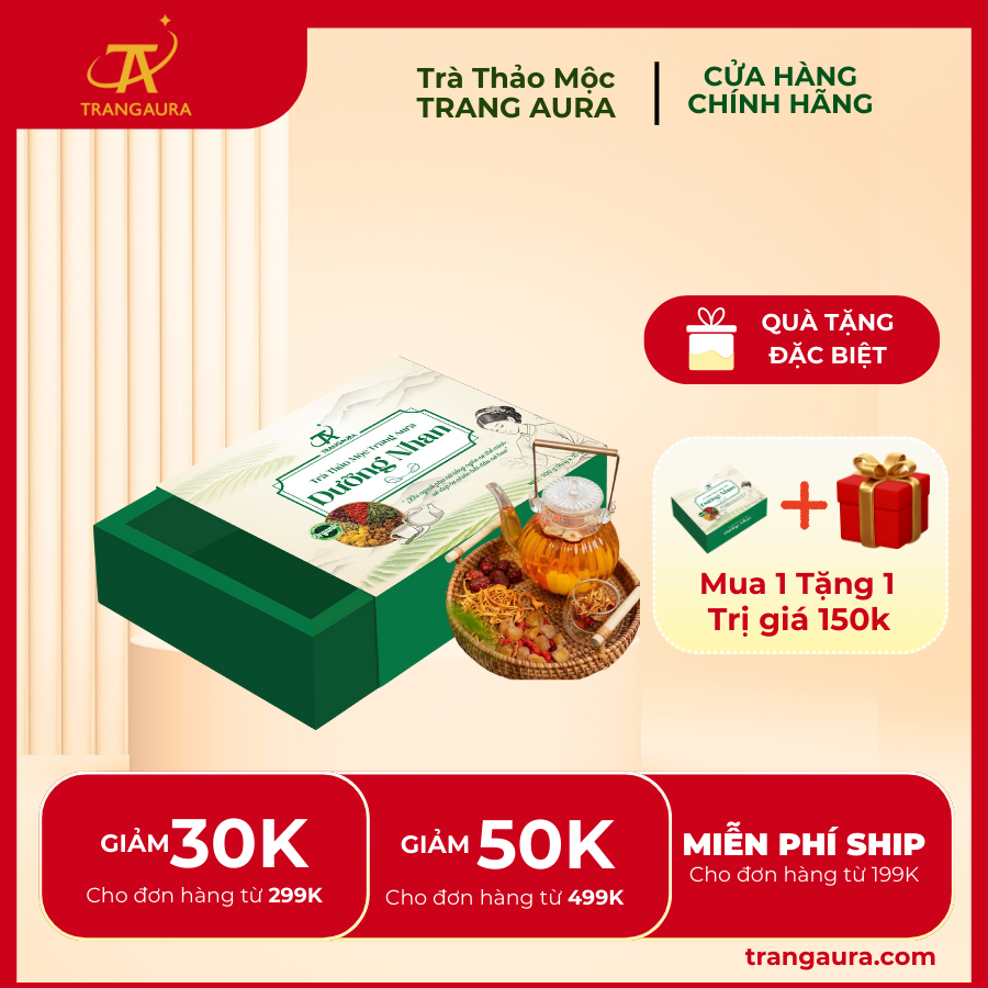 Trà Dưỡng Nhan Cung Đình Hộp 12