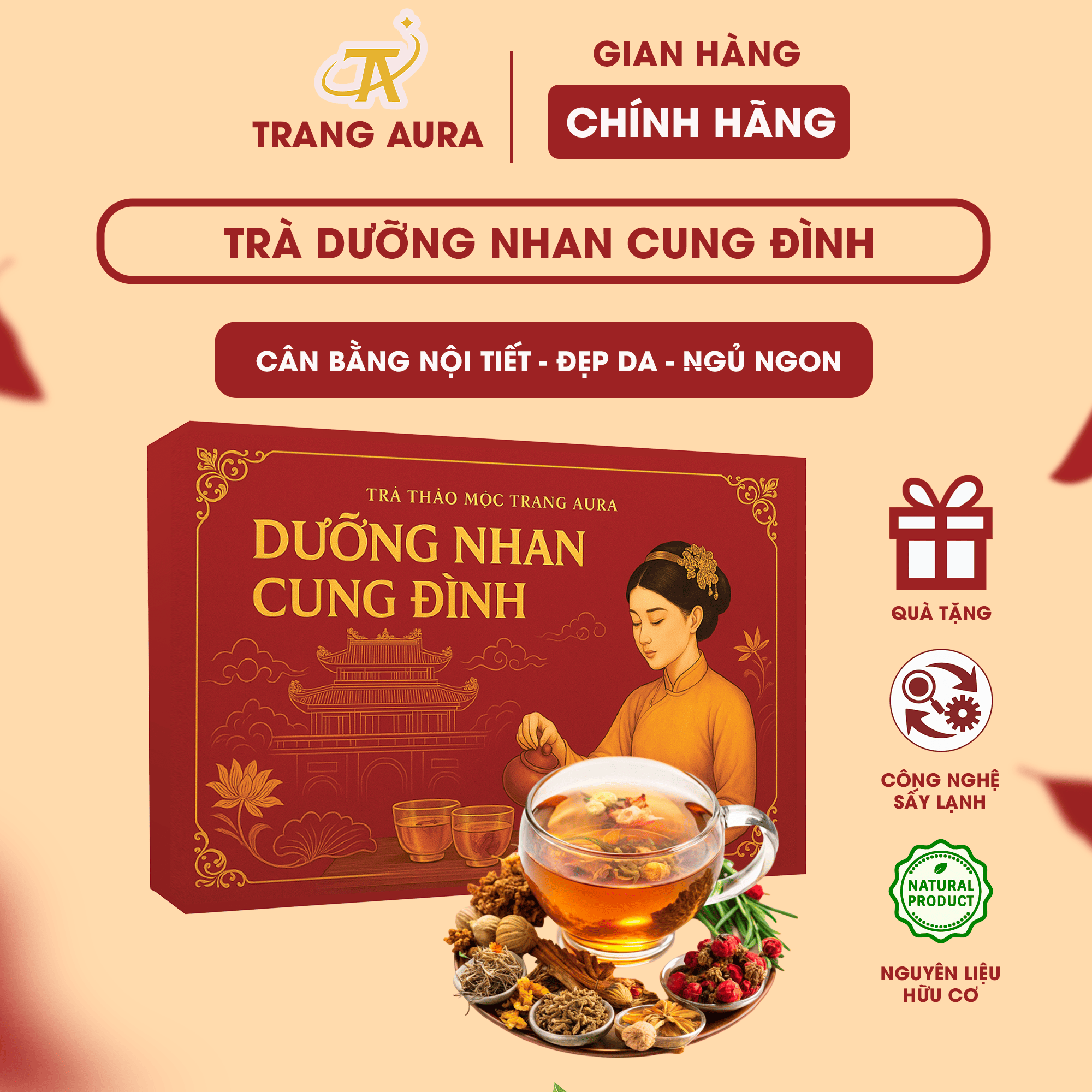 Trà Dưỡng Nhan Cung Đình