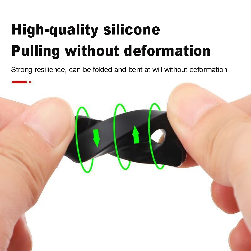 4 Miếng Lót Giảm Chấn Cửa Ô Tô Silicon Chống Rung Im Lặng Giảm Chấn Đệm Khóa