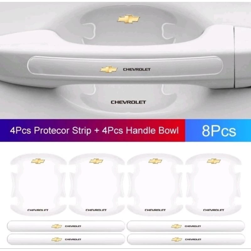 Combo 10 miếng silicon dán hõm cửa , tay cầm , tai gương