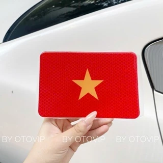 Tem cờ Việt Nam phản quang