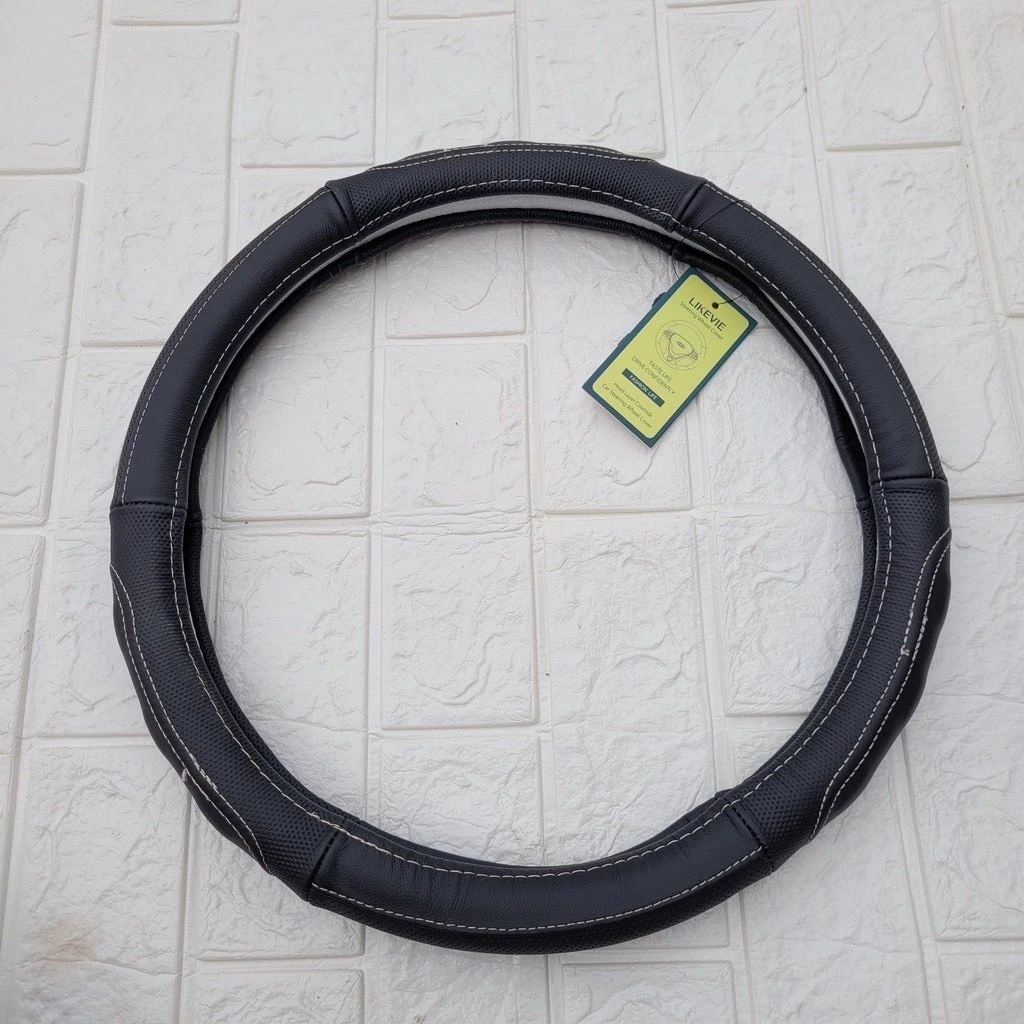 Bọc vô lăng da thật Tròn 38