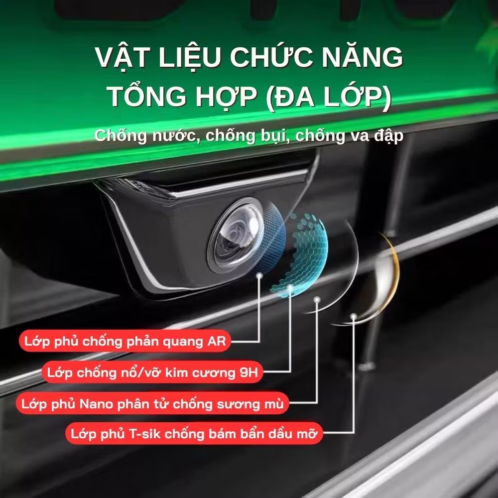 Ốp bảo vệ camera hành trình ô tô- hộp 2 cái